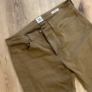 Flint & Tinder: Tan Tapered Fit Chinos
